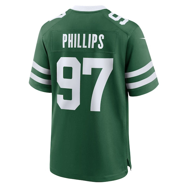 Harrison Phillips New York Jets Nike Team Game Jersey - Legacy Green