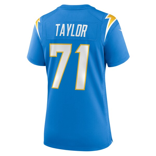 Branson Taylor Los Angeles Chargers Nike Women's Team Game Jersey -  Powder Blue