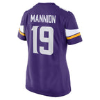 Sean Mannion Minnesota Vikings Nike Women's  Game Jersey -  Purple