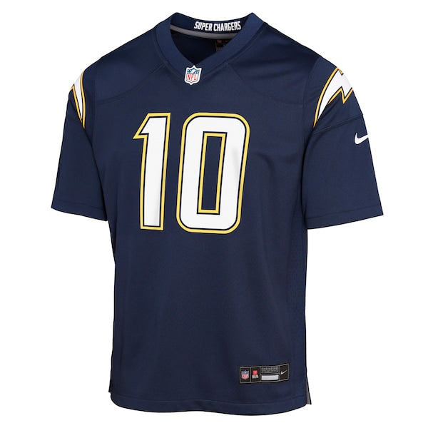 Justin Herbert Los Angeles Chargers Nike Youth Alternate Super Chargers Game Player Jersey - Navy/Gold