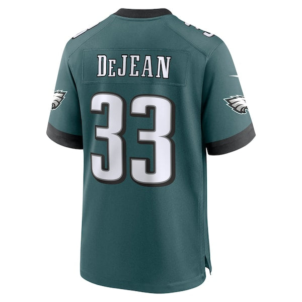Cooper DeJean Philadelphia Eagles Nike Super Bowl LIX Game Player Jersey - Midnight Green