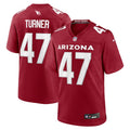 Ezekiel Turner Arizona Cardinals Nike Team Game Jersey -  Cardinal