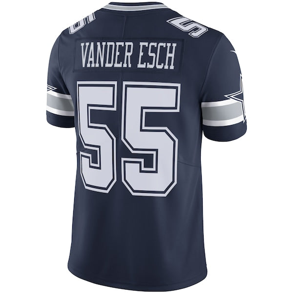 Leighton Vander Esch Dallas Cowboys Nike Vapor Limited Player Jersey - Navy/White