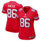 Dalton Kincaid Buffalo Bills Nike Women's Alternate Game Jersey - Red/Royal