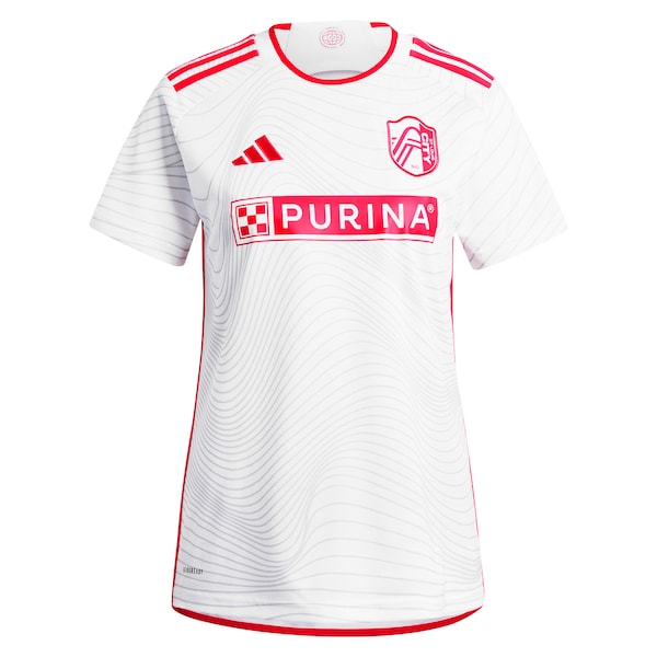 Cedric Teuchert St. Louis City SC adidas Women's 2024 The Confluence Kit Replica Player Jersey - White