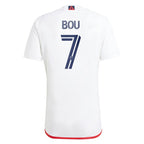 Gustavo Bou New England Revolution adidas 2024 Defiance Replica Jersey - White