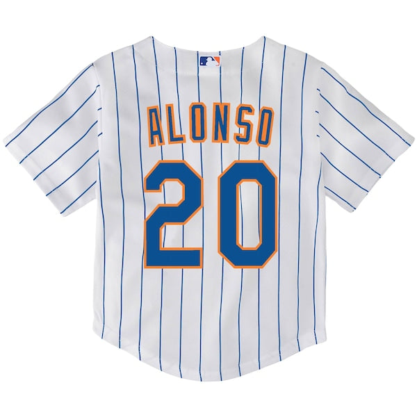 Pete Alonso New York Mets Nike Toddler Home Replica Player Jersey - White/Royal