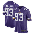 Jonathan Bullard Minnesota Vikings Nike Game Player Jersey - Purple