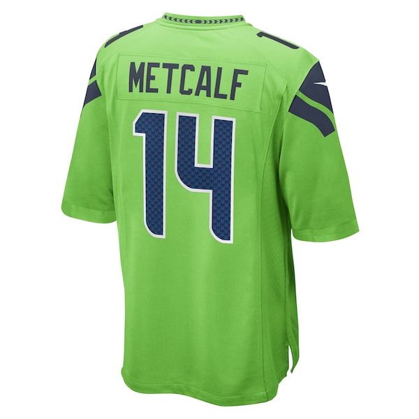DK Metcalf Seattle Seahawks Nike  Game Jersey - Neon Green