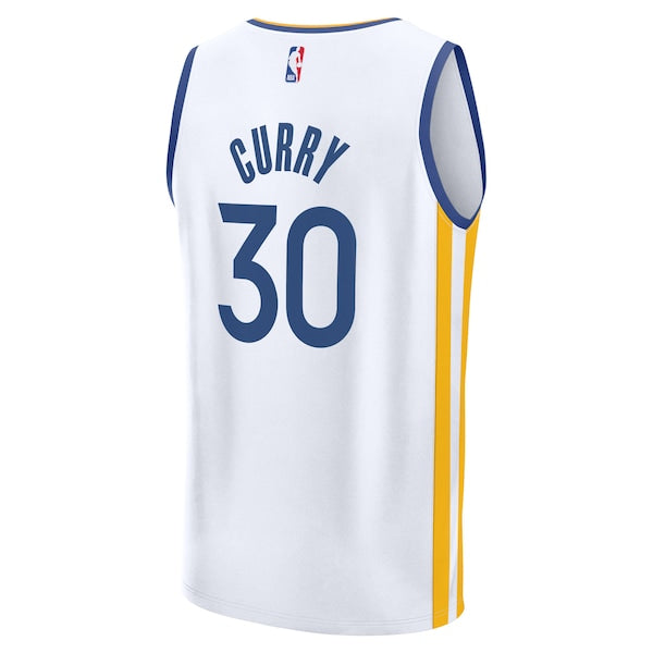 Stephen Curry Golden State Warriors  Youth Fast Break Replica Player Jersey - Association Edition - White