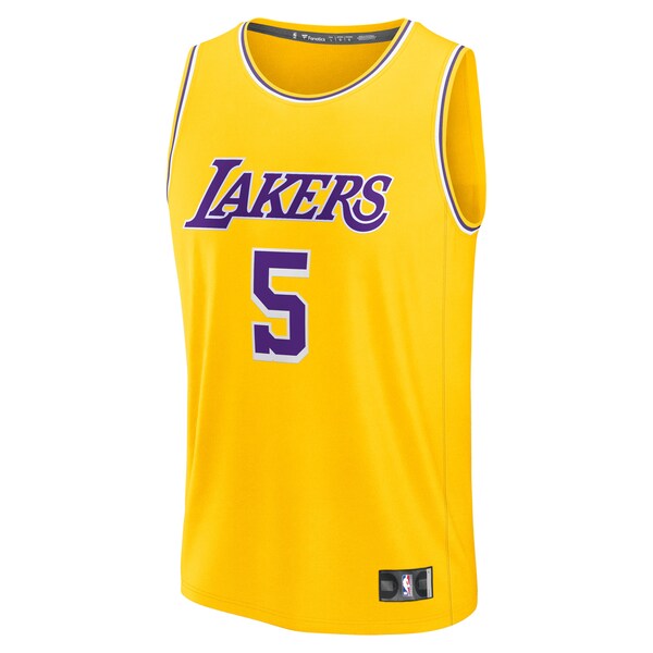 Deandre Ayton Los Angeles Lakers  Fast Break Replica Player Jersey - Icon Edition - Gold