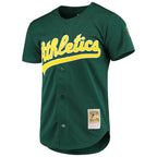 Mark McGwire Oakland Athletics 1997 Cooperstown Collection Authentic Jersey - Green