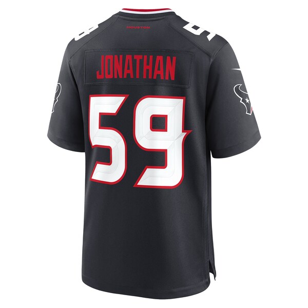 Kingsley Jonathan Houston Texans Nike Team Game Jersey -  Navy