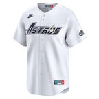 Houston Astros Nike Throwback Cooperstown Collection Limited Jersey - White/Cream