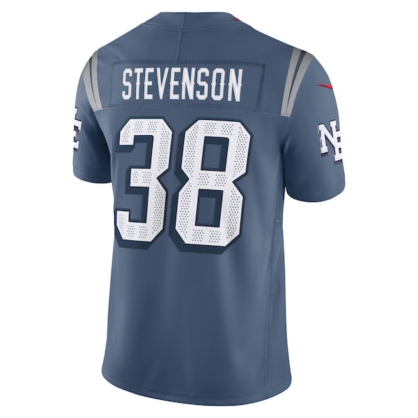 Rhamondre Stevenson New England Patriots Nike 2025 Rivalries Collection Limited Jersey - Storm Blue