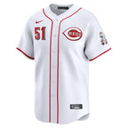 Graham Ashcraft Cincinnati Reds Nike Home Limited Player Jersey - White