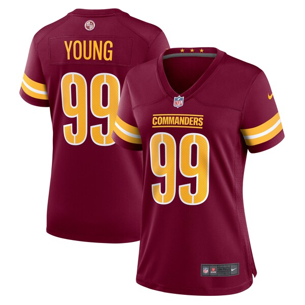 Chase Young Washington Commanders Nike Women's Player Jersey - Burgundy
