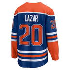Curtis Lazar Edmonton Oilers  Home Breakaway Jersey - Royal