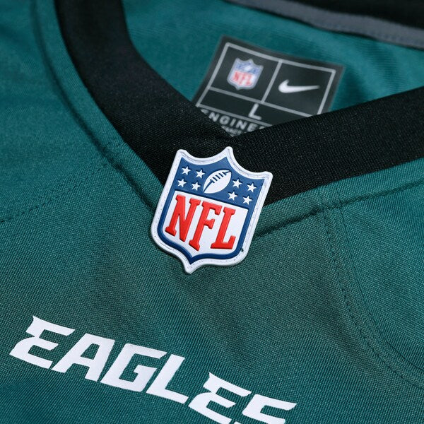 Jalen Carter Philadelphia Eagles Nike Super Bowl LIX Game Player Jersey - Midnight Green