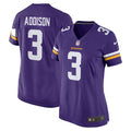 Jordan Addison Minnesota Vikings Nike Women's Team Game Jersey -  Purple