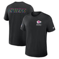 Kansas City Chiefs Nike Tall 2025 NFL Crucial Catch Tri-Blend Dri-FIT T-Shirt - Black