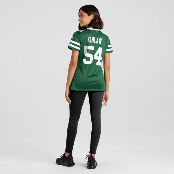 Javon Kinlaw New York Jets Nike Women's Team Game Jersey - Legacy Green