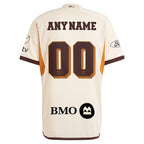 LAFC adidas 2024 Archive Custom Authentic Jersey - Tan