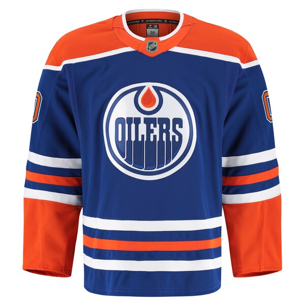 Edmonton Oilers  Home Authentic Pro Custom Jersey - Royal/Light Beige