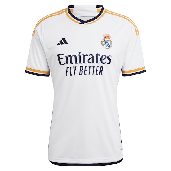 Luka Modric Los Merengues adidas 2023/24 Home Replica Jersey - White/Navy