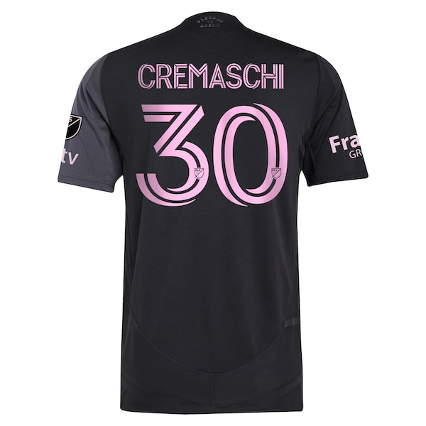 Benjamin Cremaschi Inter Miami CF adidas 2025 The Fortitude Kit Authentic Player Jersey - Black