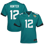 Travis Hunter Jacksonville Jaguars Nike Youth Team Game Jersey - Teal
