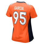 Elijah Garcia Denver Broncos Nike Women's Team Game Jersey -  Orange