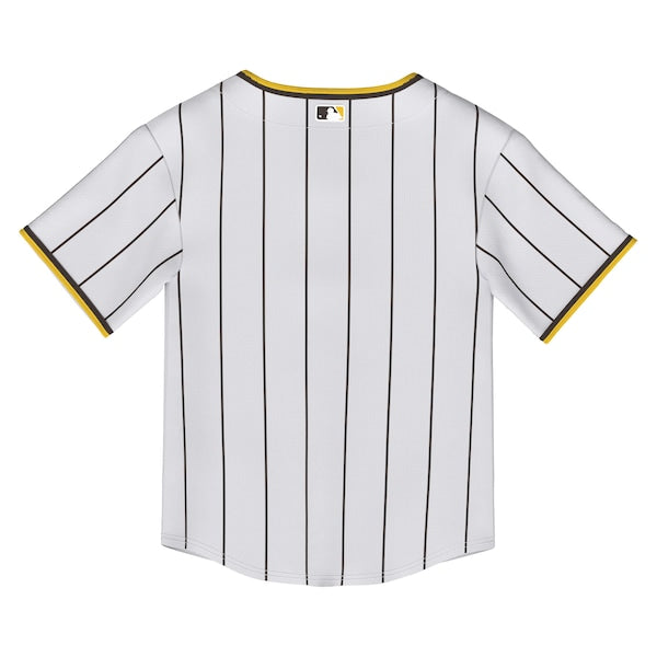 San Diego Padres Toddler Home Replica Jersey - White