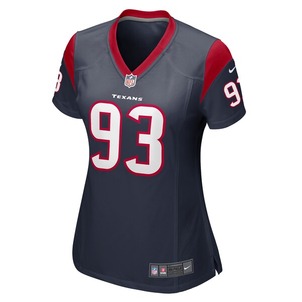 Kurt Hinish Houston Texans Nike Women's Game Player Jersey - Navy