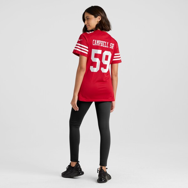 De'Vondre Campbell San Francisco 49ers Nike Women's  Game Jersey -  Scarlet