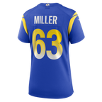 Grant Miller Los Angeles Rams Nike Women's  Game Jersey - Royal