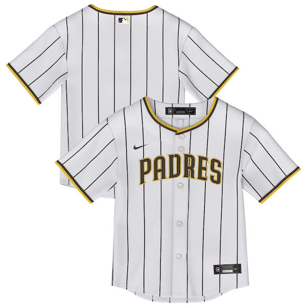 San Diego Padres Toddler Home Replica Jersey - White
