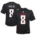 Kyle Pitts Sr. Atlanta Falcons Nike Youth Team Game Jersey - Black