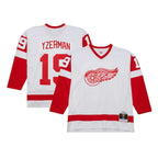 Steve Yzerman Detroit Red Wings  1983/84 Blue Line Player Jersey - White