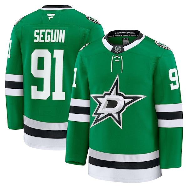 Tyler Seguin Dallas Stars  Home Premium Jersey - Kelly Green/Black