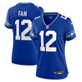 12th Fan Seattle Seahawks Nike Women's Player Jersey - Royal/Navy