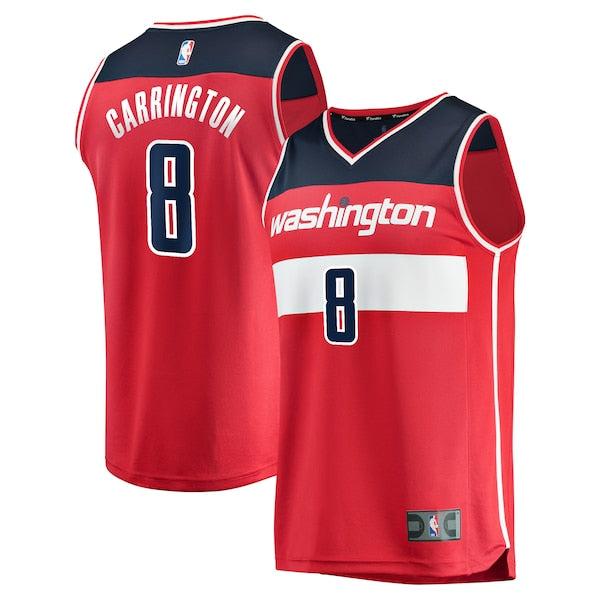 Carlton Carrington Washington Wizards  Youth Fast Break Replica Player Jersey - Icon Edition - Red