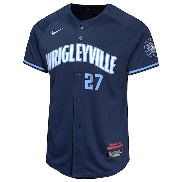 Seiya Suzuki Chicago Cubs Nike Youth City Connect Limited Player Jersey - Navy