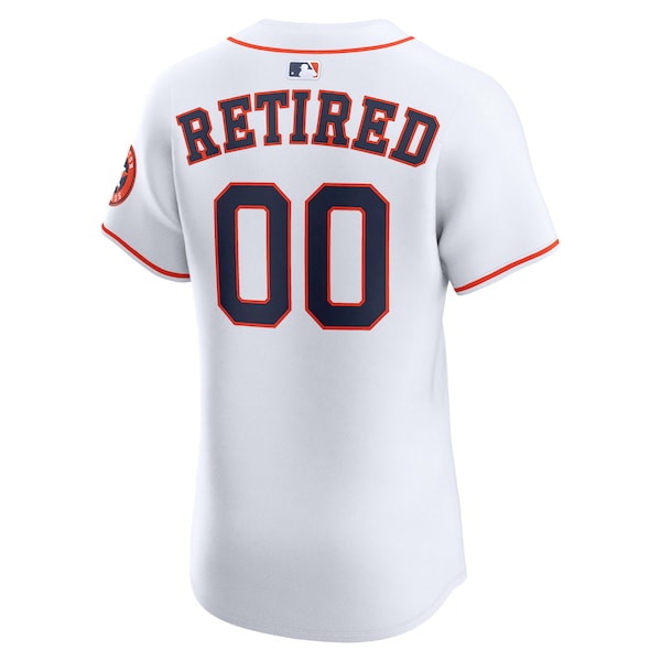Houston Astros Nike  Home Elite Pick-A-Player Retired Roster Jersey - White