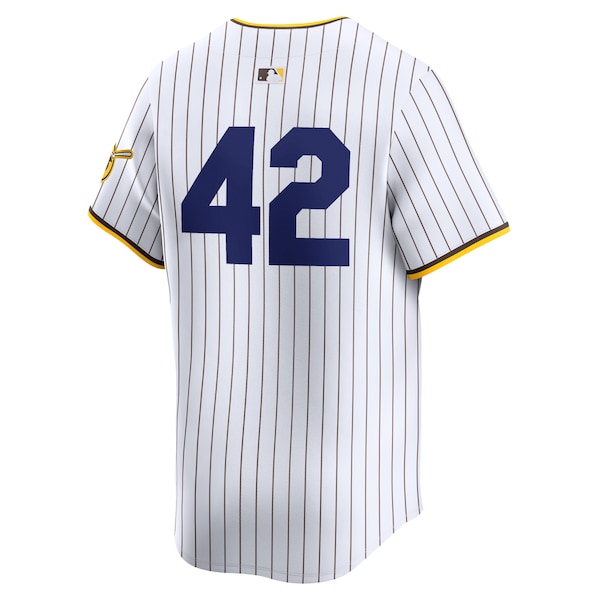 San Diego Padres Nike 2024 Jackie Robinson Day Home Limited Jersey – White
