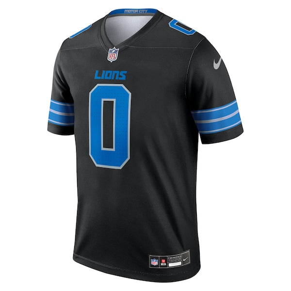Jahmyr Gibbs Detroit Lions Nike Alternate Legend Jersey - Black/Blue