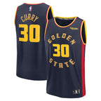 Stephen Curry Golden State Warriors  2024/25 Fast Break Player Jersey - City Edition - Navy