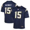 Ladd McConkey Los Angeles Chargers Nike Youth Alternate Super Chargers Game Player Jersey - Navy/Gold