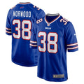 Tre Norwood Buffalo Bills Nike Team Game Jersey -  Royal