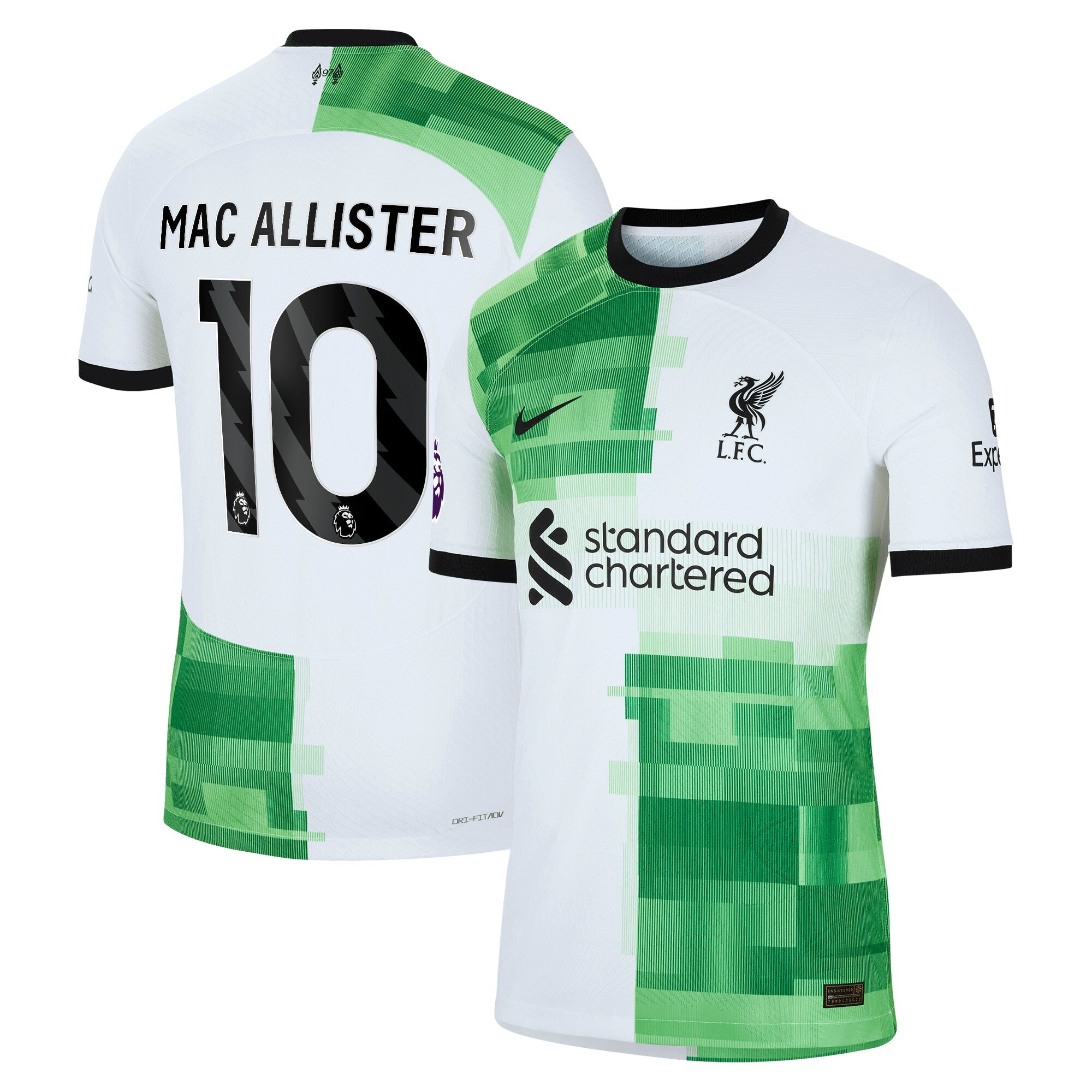 Alexis Mac Allister Liverpool Nike 2023/24 Home Authentic Player Jersey - Red/White